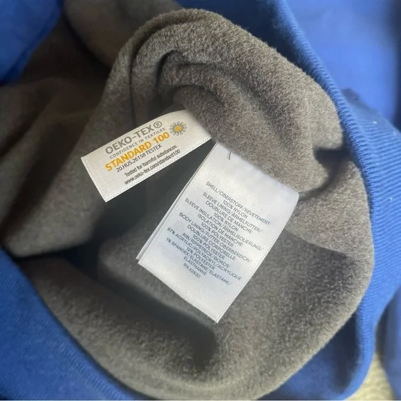 Lands’ End Classic Squall Fleece Lined Bomber Jacket - Picture 3 of 6